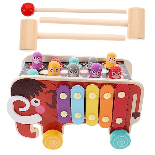 VICASKY 1 Set Baby Pochendes Spielzeug Holz Klopft Spiele Frühe Pädagogische Playthings von VICASKY