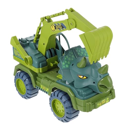 VICASKY 1 Set Dinosaurier Rückziehauto Kinderspielzeug Kinderspielset Dinosaurier Spielzeugauto Dinosaurier Modell Spielzeug Jungenspielzeug Kinderspielzeug Rückziehfahrzeuge von VICASKY