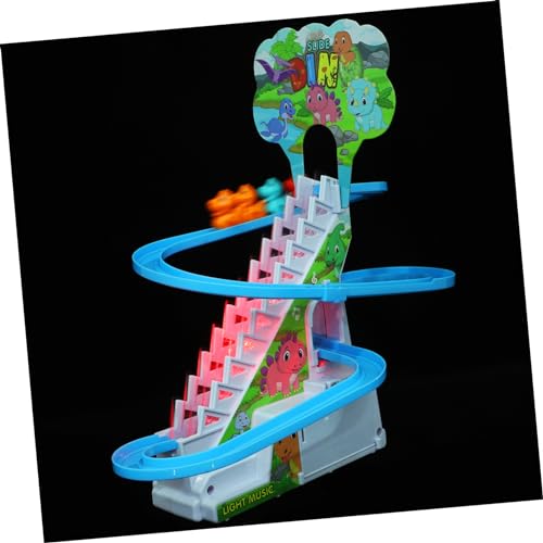 VICASKY 1 Set Dinosauriertreppe Kinderrutsche Kleine Dinosaurier Spielzeuge Kletterspielzeuge Kleinkinderspielzeuge Klettertreppen Spielzeuge Dinosaurier Spielzeuge Treppenrutschen von VICASKY