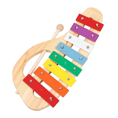 VICASKY 1 Set Handpercussion Kinderklavier Musikspielzeug Kinderspielzeug Kinderklavier Orff Klopfen Klavier Orff Musikspielzeug Kinderpercussion Handklopfmusikspielzeug Metall Bunt von VICASKY