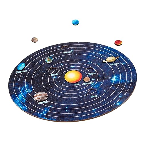 VICASKY 1 Set Puzzle System Planet Lernspielzeug Puzzle Für Universum Planeten Puzzle Für Kreatives Lernen von VICASKY