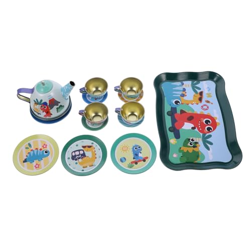 VICASKY 1 Set Spielhaus Teeservice Kinderspielzeug Mini Rollenspiel Kleine Mädchen Mini Teetasse Kleines Teegeschirr Spielset Babys Mädchen von VICASKY