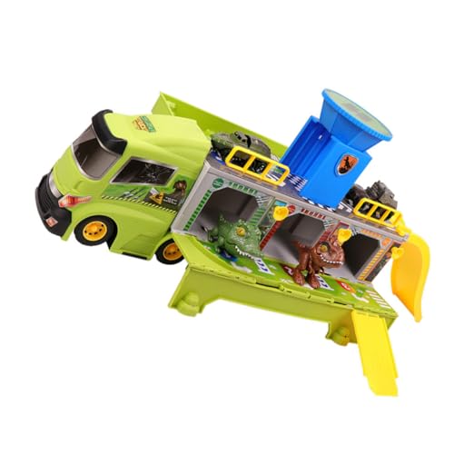 VICASKY 1 Set Spielzeugauto Aufbewahrungsspielzeug Dinosaurier Gleitschiene Dinosaurier Transport LKW Junge Kleinkind Spielzeug Rückseite Fahrzeuge Spielzeug Für Kinder von VICASKY