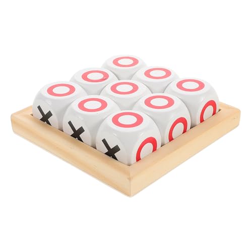 VICASKY 1 Set Xo-brettspiel-Set Ox-schachbrettspiel-Set Ox-tischspielspielzeug Kinderversorgung Ox-tischspiel Ox-klassikerspiel Kinderversorgung von VICASKY