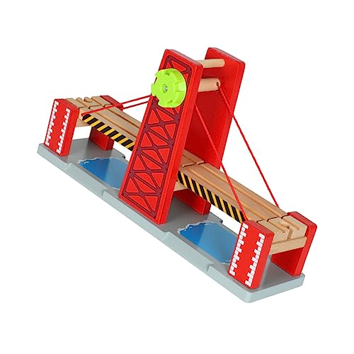 VICASKY 1 Set Zug Schienen Brücke Bausatz Kreatives DIY Bahnspielzeug Für Überführung Modell Für Holzeisenbahn Kompatibel Mit Zugset von VICASKY