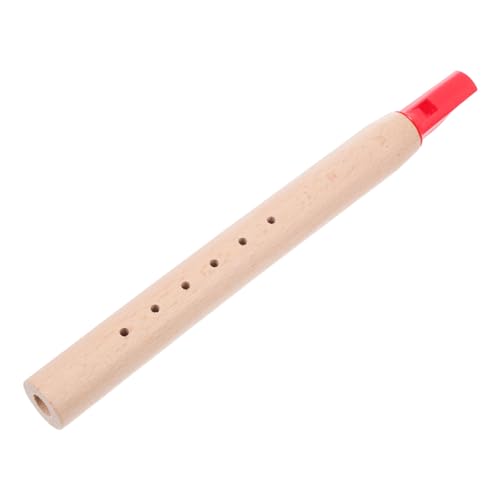 VICASKY 1 Stück Buchenflöte Klarinette Musikflöte Spielzeug Recorder Für Kinder Kindermusikinstrumente Tonrekorder Spielzeugflöte Reinigungsset Kindermusikflöte Kinderflöte von VICASKY