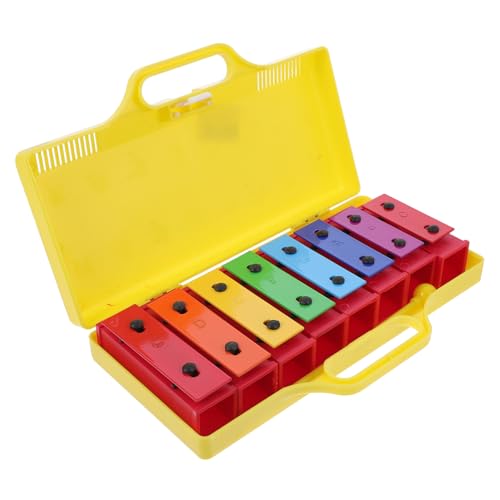 VICASKY 1 Stück Farbe 8-Tone Percussion Kinder Klopfen Spielzeug Adorable Instrument Spielzeug von VICASKY