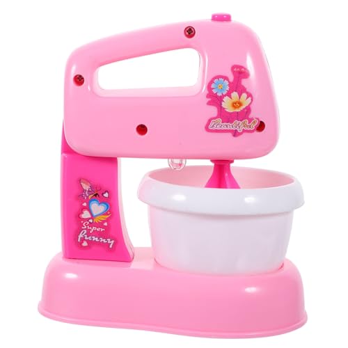 VICASKY 1 Stück Simulation Mixer Mini Waschspielzeug Mädchen Mini Mini Mixer Interessantes Spielhaus Bildungsspielzeug Haushaltsgeräte Kunststoff Rosa von VICASKY