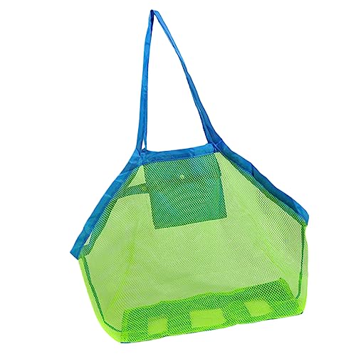 VICASKY 1 Stück Spielzeug Aufbewahrungstasche Strandtasche Für Kinder Wiederverwendbare Netztaschen Kinder Strandtasche Kinder Strandtasche Strandspielzeug Aufbewahrungstasche von VICASKY