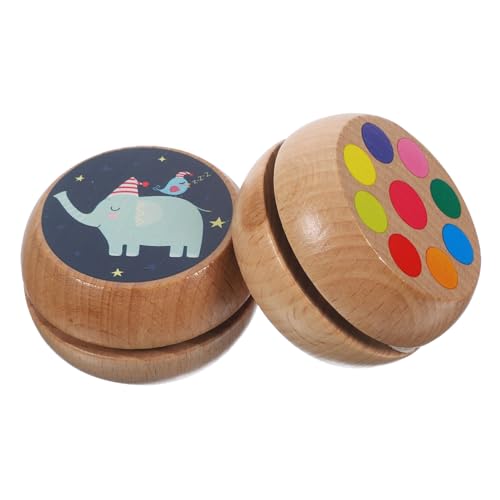 VICASKY 10 STK Jo-jo Mini- -Spielzeug Yoyo-bälle Für Anfänger Chinesisches Yoyo-Spielzeug Yoyo Für Anfänger Schüler- -Ball Professionelles Holziges Spielzeug Lernspiel Hölzern von VICASKY