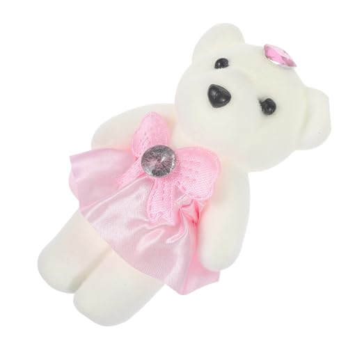 VICASKY 10 Stück Blumenstrauß Dekorative Bärenpuppe Spielzeuge Dekoration Puppenaugen Mini Stofftiere Entzückender Stoffbär Ausgestopftes Bärentier Gefüllte Blumen Stofftierbär Rosa Plüsch VICASKY 10 Stück Blumenstrauß Dekorative Bärenpuppe Spielzeuge Dekoration Puppenaugen Mini Stofftiere Entzückender Stoffbär Ausgestopftes Bärentier Gefüllte Blumen Stofftierbär Rosa Plüsch von VICASKY