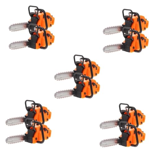 VICASKY 10 Stück Miniatur Kettensäge Teiliges Lebensechte Mini Garten Kettensäge Figur Detailreiche Miniatur Gartendekoration für Puppenhaus und Modellbau Robust und Fein Gearbeitet Orange VICASKY 10 Stück Miniatur Kettensäge Teiliges Lebensechte Mini Garten Kettensäge Figur Detailreiche Miniatur Gartendekoration für Puppenhaus und Modellbau Robust und Fein Gearbeitet Orange von VICASKY