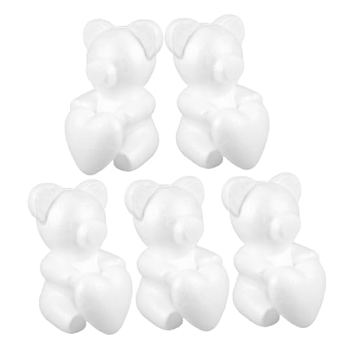 VICASKY 10 Stück Teiliges Bastelset Bär Herz Schaumstoffmodell Kreativ DIY Valentinstag Figuren Handgefertigt Bär Herz Kunsthandwerk Ornament VICASKY 10 Stück Teiliges Bastelset Bär Herz Schaumstoffmodell Kreativ DIY Valentinstag Figuren Handgefertigt Bär Herz Kunsthandwerk Ornament von VICASKY
