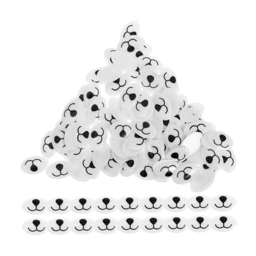 VICASKY 100 Stück DIY Spielzeugnasen Flachoval Sicherer Halt Langlebig für Kuscheltiere Puppennasen Bastelzubehör für Häkeltiere und Stofftiere VICASKY 100 Stück DIY Spielzeugnasen Flachoval Sicherer Halt Langlebig für Kuscheltiere Puppennasen Bastelzubehör für Häkeltiere und Stofftiere von VICASKY