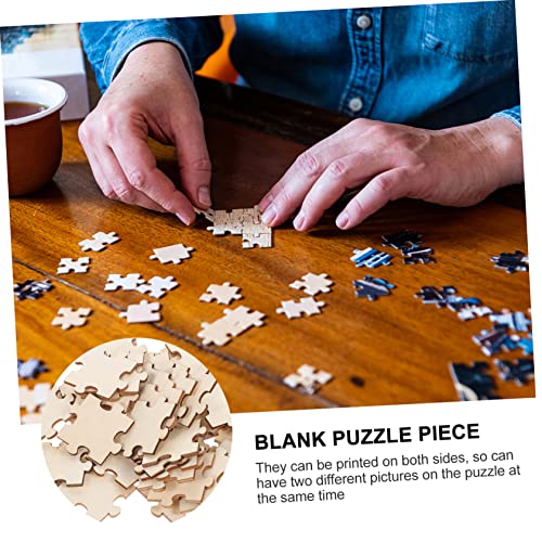 VICASKY 100 Stück Teiliges Holzpuzzle zum Selbstgestalten Leere Große Puzzleteile aus Naturbelassenem Holz DIY Bastelset für Bemalbares Steckpuzzle Kreativität und Feinmotorik VICASKY 100 Stück Teiliges Holzpuzzle zum Selbstgestalten Leere Große Puzzleteile aus Naturbelassenem Holz DIY Bastelset für Bemalbares Steckpuzzle Kreativität und Feinmotorik von VICASKY