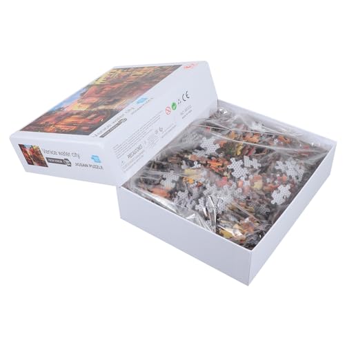 VICASKY 1000 Stück Puzzle Für Erwachsene Rätsel Für Erwachsene Venedig Szenerie Rätsel Venedig Landschaft Puzzle Lernspielzeug Puzzle-Spiel Kinderpuzzle Puzzlespiele Für Erwachsene Papier von VICASKY