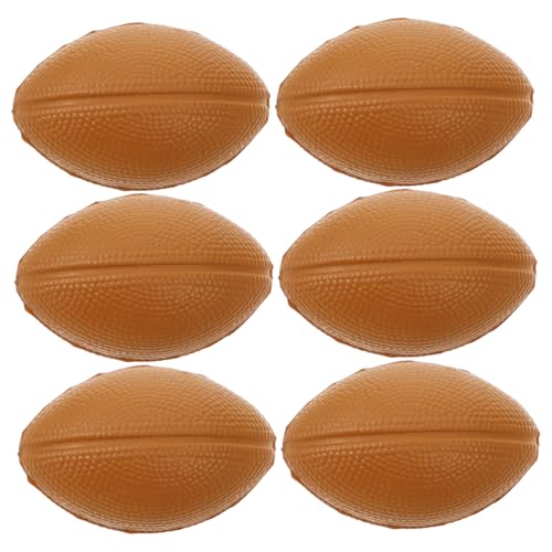 VICASKY Mini Rugby Hand Sensorischen Spielzeug 4cm Squeeze Bälle Stress Spielzeug Groß Party Gefälligkeiten von VICASKY