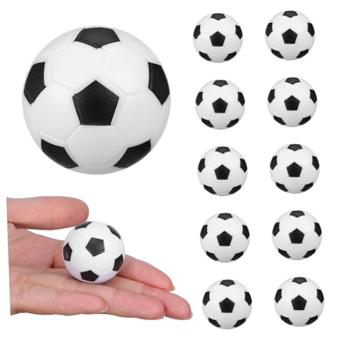 VICASKY 12 STK Tischfussball Desktop-Fußballzubehör offizielle Kickerbälle interaktives tischfußballspiel Mini fußball Tischfußball für Erwachsene Zubehör für Tischspiele Mini-Fußball Abs von VICASKY