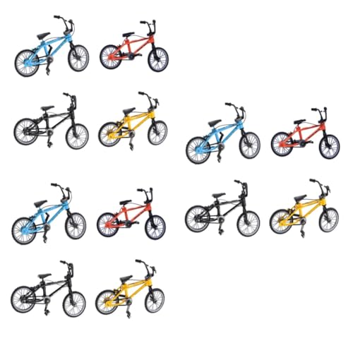 VICASKY 12 Stck. Teiliges Finger Bike Miniatur Retro Sportspielzeug aus Robustem Kunststoff und Aluminiumlegierung Leicht und Kompakt für Finger Sportfans und Fahrradliebhaber Geeignet für VICASKY 12 Stck. Teiliges Finger Bike Miniatur Retro Sportspielzeug aus Robustem Kunststoff und Aluminiumlegierung Leicht und Kompakt für Finger Sportfans und Fahrradliebhaber Geeignet für von VICASKY