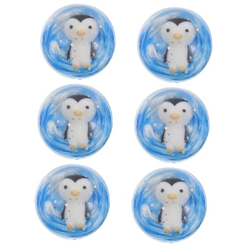 VICASKY Hüpfendes Pinguin-spielzeug-set 12 Stück Hüpfbälle Partygeschenke für Jungen und Mädchen Hüpfbälle Pinguin-geburtstagspartygeschenke -thema von VICASKY