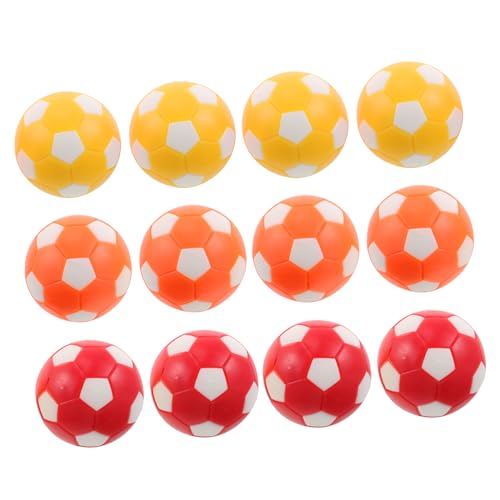 VICASKY 12 Stück Teiliges Tischfußball Ersatzball Langlebige Mini Kickerbälle für Tischkicker Leicht zu Reinigen Kompatibel Optimiert für Schnelle und Präzise Tischfußballspiele VICASKY 12 Stück Teiliges Tischfußball Ersatzball Langlebige Mini Kickerbälle für Tischkicker Leicht zu Reinigen Kompatibel Optimiert für Schnelle und Präzise Tischfußballspiele von VICASKY