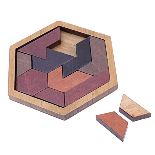 VICASKY 12 Teiliges Tangram Puzzle Für Kreatives Gehirnspielzeug Zur Der Konzentration Und Problemlösungsfähigkeiten Lernspielzeug Für Jungen Und ädchen Ab 3 Jahren von VICASKY