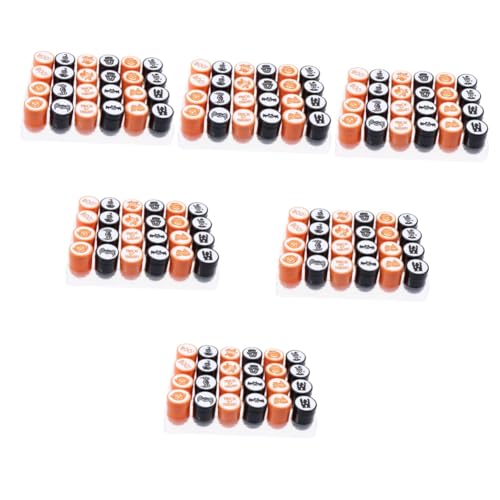 VICASKY 144 Stk Stempel Spielzeug Halloween-kinder Stempel Zum Selbermachen Für Kinder Scrapbooking-stempel Party Begünstigt Briefmarken Partygeschenke Für Kinderstempel Spielzeuge Plastik von VICASKY