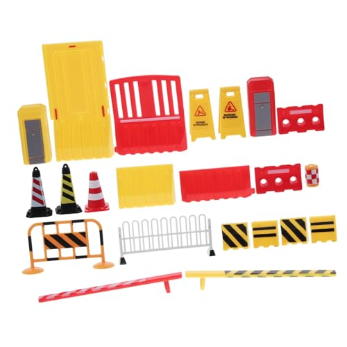 VICASKY 15 Stück Teiliges Verkehrszeichen Spielset aus Stabilem Kunststoff Miniatur Verkehrsschilder für Pädagogisches Lernspielzeug zur Verkehrssicherheit Realistische Straßensimulation VICASKY 15 Stück Teiliges Verkehrszeichen Spielset aus Stabilem Kunststoff Miniatur Verkehrsschilder für Pädagogisches Lernspielzeug zur Verkehrssicherheit Realistische Straßensimulation von VICASKY
