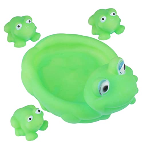 VICASKY 16 STK Badespielzeug kinderplanschbecken Kinder wasserspielzeug Schwimmfrosch Spielzeug Badewanne Frosch Spielzeug Spielzeuge Babywanne Wasserspielzeug Spielzeug Vinyl von VICASKY