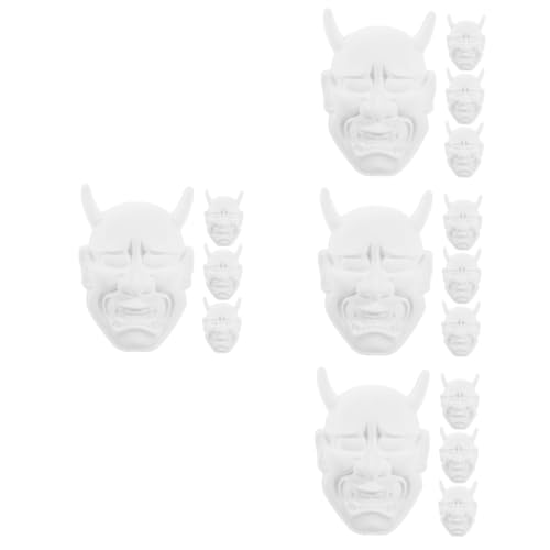 VICASKY 16 Stk leere Maske Animes verkleiden sich mit Masken Zirkus-Fotokabine halloween maske halloween-maske Maskerade-Maske schmücken Maske selber machen bemalbare Maske Schüttgut Kind von VICASKY