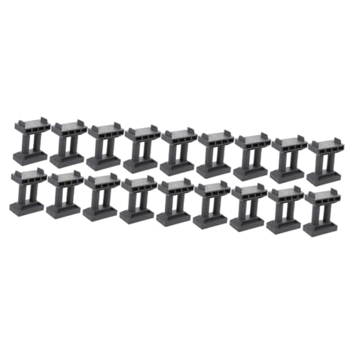 VICASKY 18 Teiliges Brückenpfeiler-spielzeugset für Holzeisenbahn Stabiles Modell für Realistische DIY Eisenbahnbrückenstützen für Garten Spielzimmer und Modellbau VICASKY 18 Teiliges Brückenpfeiler-spielzeugset für Holzeisenbahn Stabiles Modell für Realistische DIY Eisenbahnbrückenstützen für Garten Spielzimmer und Modellbau von VICASKY