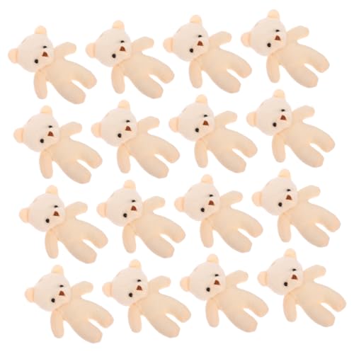 VICASKY 180 STK Mini-Puppe kleine Bären aufhängen Spielzeug Mini-Plüschbären 16 tragen kuschelbären Little Bear ausgestopftes Tier dekorative kleine Bären Hängender Bärenanhänger Stoff von VICASKY