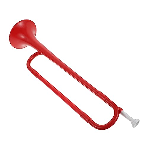 VICASKY 1Stk B-Trompete kinderinstrumente musikinstrumente Jugend Blasinstrument Jugend Musikinstrument Kinderhorn Horn für Schulmannschaft Performance-Requisiten Abs rot von VICASKY