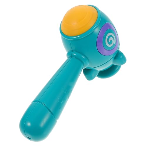 VICASKY 1Stk Blitzhammer Rasselhammer kognitives Rasselinstrument Glocken Hammer Hammer Toy Rasselspielzeug aus Kunststoff leuchtendes Rasselspielzeug Abs von VICASKY