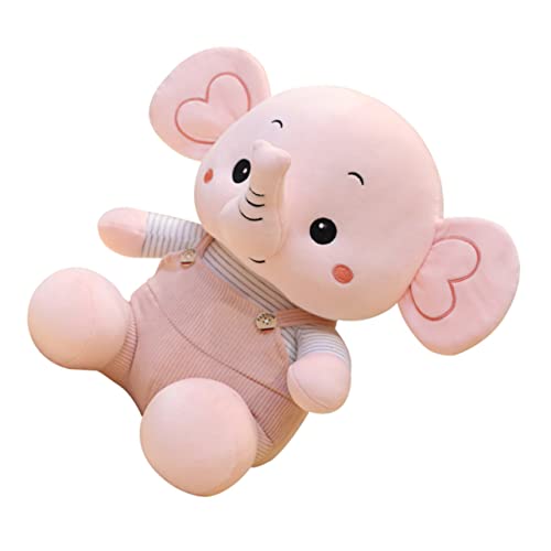 VICASKY 1Stk Elefantenpuppe Spielzeug Kinder Puppen trauzeugengeschenke Chaps Kinder Puppenspielsets süßer Elefantenplüsch Schönes Plüschtier Cartoon-Plüschpuppe PP Baumwolle Rosa von VICASKY