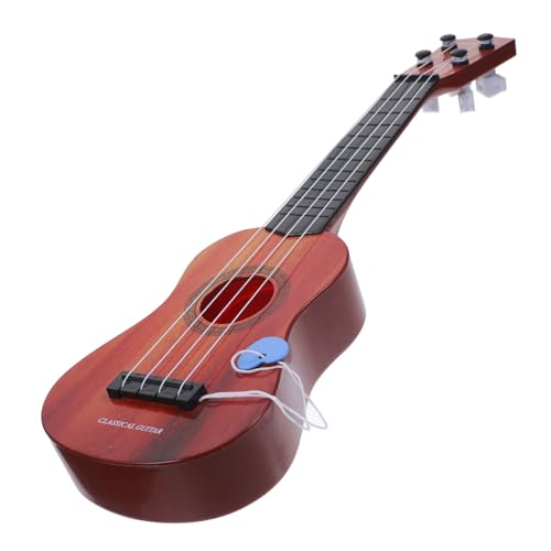 VICASKY 1Stk Gitarrenspielzeug für elektrische Ukulele -Ukulele Gitarrenkinder akustisch kinderinstrumente musikinstrumente Ukulele-Gitarre Gitarre Plastik von VICASKY