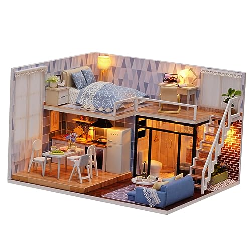 VICASKY 1Stk Kabinenmodell bastelset basteln für Kinderzimmer Accessoire Kinderzimmer Dekoration Höhlenbausatz Miniatur DIY Wohnung Mini- zum Selbermachen von VICASKY