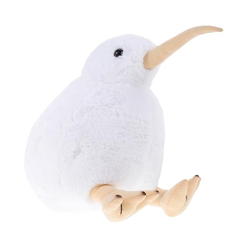 VICASKY 1Stk Puppe für kinderspielzeug Lovely Bird Stuffed Toy Plush Bird Toy Bird doll Plüschtierspielzeug Vogel-Plüschtier tierisches Plüschtier Plüschvogel Weiß von VICASKY