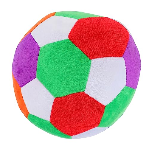 VICASKY 1Stk Simulation Fußball Exquisite Dekoration Basketball-Plüschspielzeug Retro-Ständer Maschine Besteck für kinderspielzeug lustiges Plüschtier Plüschpuppe Colorful von VICASKY