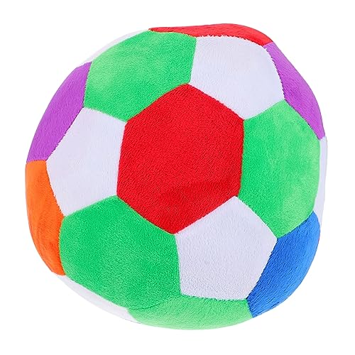 VICASKY 1Stk Simulation Fußball Spielzeug für Kinder kinderspielzeug Plüschspielzeug Fußball Kinder Plüschfußball anorith Plush Plüschtier Plüschpuppe gefülltes Fußballmodell Colorful von VICASKY