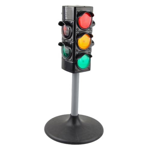 VICASKY 1Stk Simulierte Ampel Rollenspiel Ampel -Spielzeug Zebrastreifen leichtes Spielzeug Signal ampelschirm spielzeugampel Ampelspielzeug Kinderspielzeug Plastik Black von VICASKY