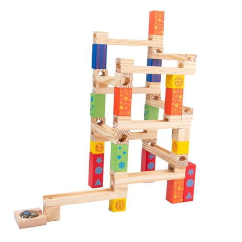 VICASKY 1stk Balancespielzeug Für Kinder Balance Lernspielzeug Labyrinth-Block-Spielzeug Marmor-Labyrinth-Spiel Ziegelsteine ​​für Kinder Labyrinth Spielzeug Für Kleinkinder Bambus von VICASKY