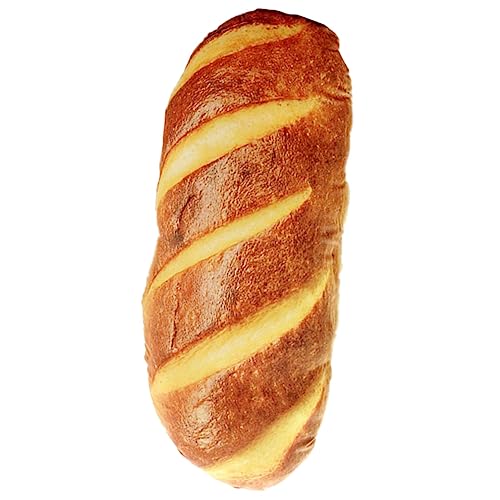 VICASKY 1stk Brot Kissen Sofakissen Butterbrotkissen Kissen in Brotform Simulation Brot Kissen Für Sofa Kissen Für Die Couch Butterkissen Sofa-rückenkissen Nachgeahmtes Brot Kristallsamt von VICASKY