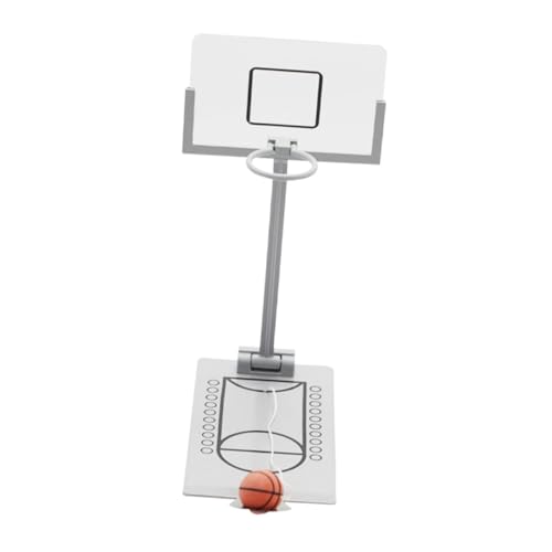 VICASKY 1stk Fingerschießmaschine Indoor-basketballkorb Für Kinder Mini-tischkugelspielzeug Basketballkorb Über Der Tür Drinnen Mini-Desktop-basketballspiel Dekompressionsspielzeug Metall von VICASKY