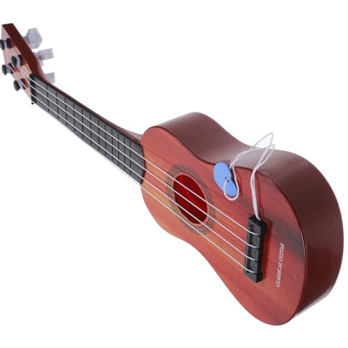 VICASKY 1stk Gitarrenspielzeug Für Anfänger Gitarre Akustikgitarre Für Elektrische Ukulele Gitarrenkinder Akustisch -Ukulele Gitarre Mini-Ukulele Plastik von VICASKY