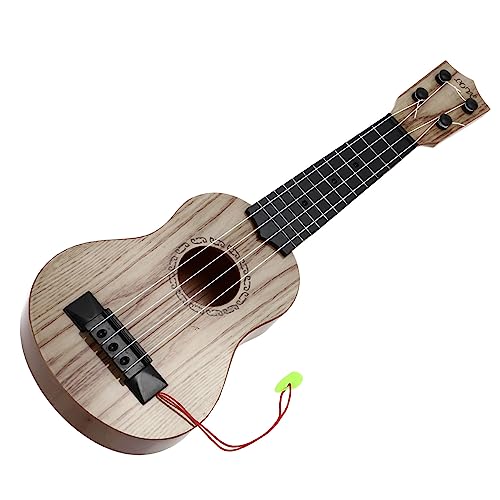 VICASKY 1stk Gitarrenspielzeug Für Kinder Sopran-Ukulele Ukulele-Gitarre Für Kleinkinder Kinder Spielset Musikinstrumente Für Kinder Musikinstrumente Spielzeug Kinder-Ukulele Plastik Weiß von VICASKY