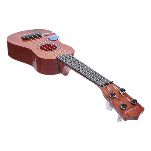 VICASKY 1stk Gitarrenspielzeug Für -musikinstrumente Ukulele Elektrische Ukulele Lernspielzeug Für Kleinkinder Mini-Ukulele Anfänger Gitarre Akustisch Plastik von VICASKY