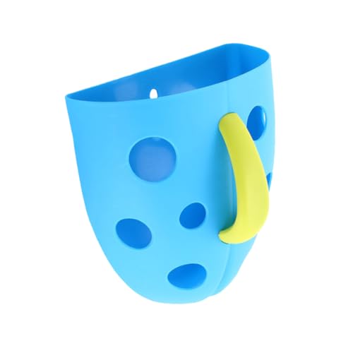 VICASKY 1stk Lagerung Blau Badewannen- -Organizer Badespielzeugnetz Babywanne Badespielzeug-trockenbehälter Badespielzeugschaufel Badezimmer Wasserhahn Babybadewanne Plastik Blue von VICASKY