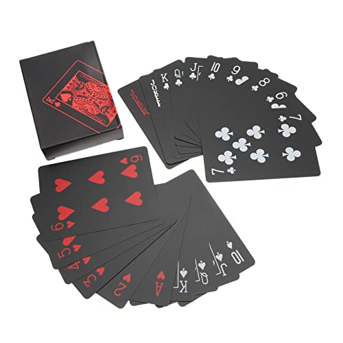 VICASKY 2 Kisten tragbare Karten plastikkarten unterhaltungsspiele rechen kartenspiel Party Dekoration Board Game Poker wasserdichte Spielkarten lustiges Spiel Brettspiele nach Hause von VICASKY