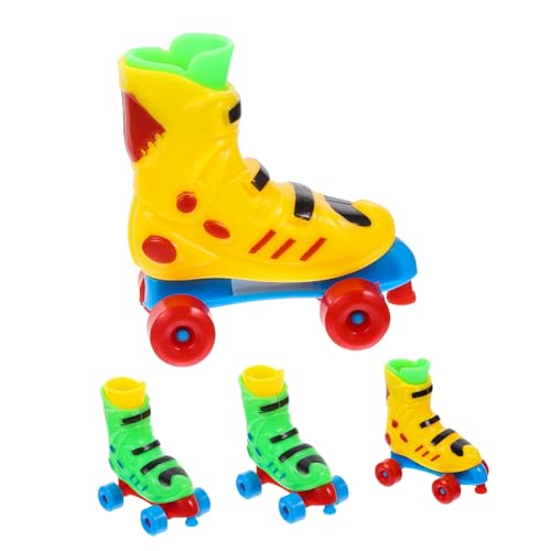 VICASKY 2 Paar Sportspielzeug mit Fingerspitzen kinderspielzeug Kinder Spielzeug Mini-Fingerskateboard Fingerspielzeug Fingerspitzen-Bewegungsspielzeug Spielzeug zum Stressabbau Plastik von VICASKY